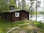 Sauna isolta mökiltä päin